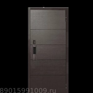 Входная дверь ARGUS SMART внешняя панель Агат Венге горизонт внутренняя на выбор