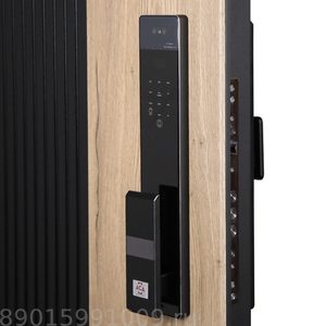 Стальная дверь "Конструктор" с зеркалом (биометрический замок Smart lock Y23)